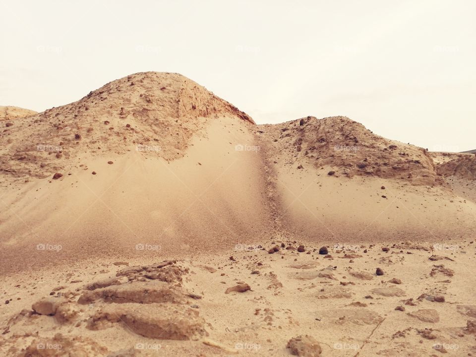 Sand mountains