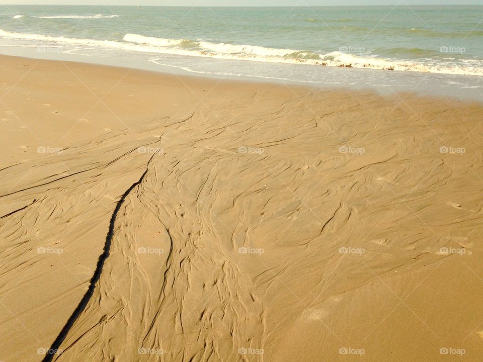 Beach, Sand, Seashore, Sea, Water