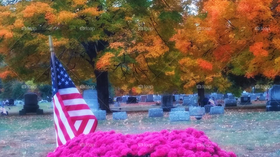Autumn Cemetery