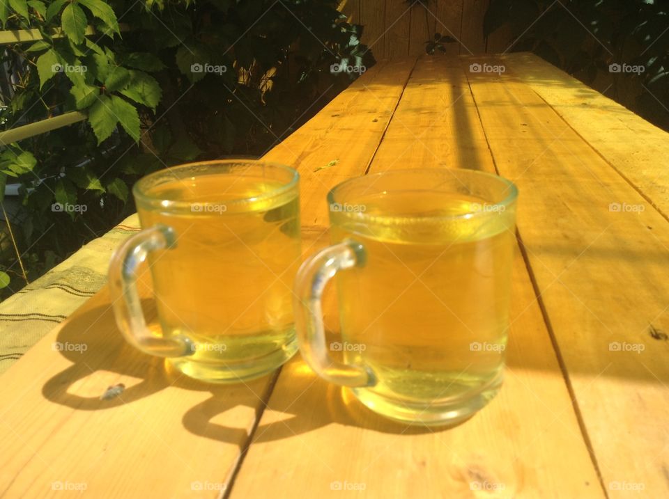 Herb tea for two