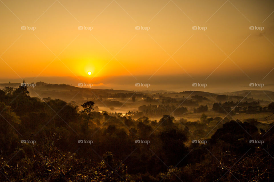 2019 landscapes - love the fog and mystery of this sunrise landscape over valleys and trees