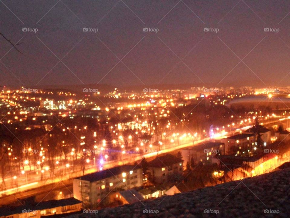 Nightview of the city
