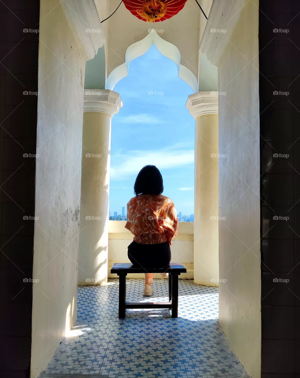 At Kek Lok Si Pagoda, Penang