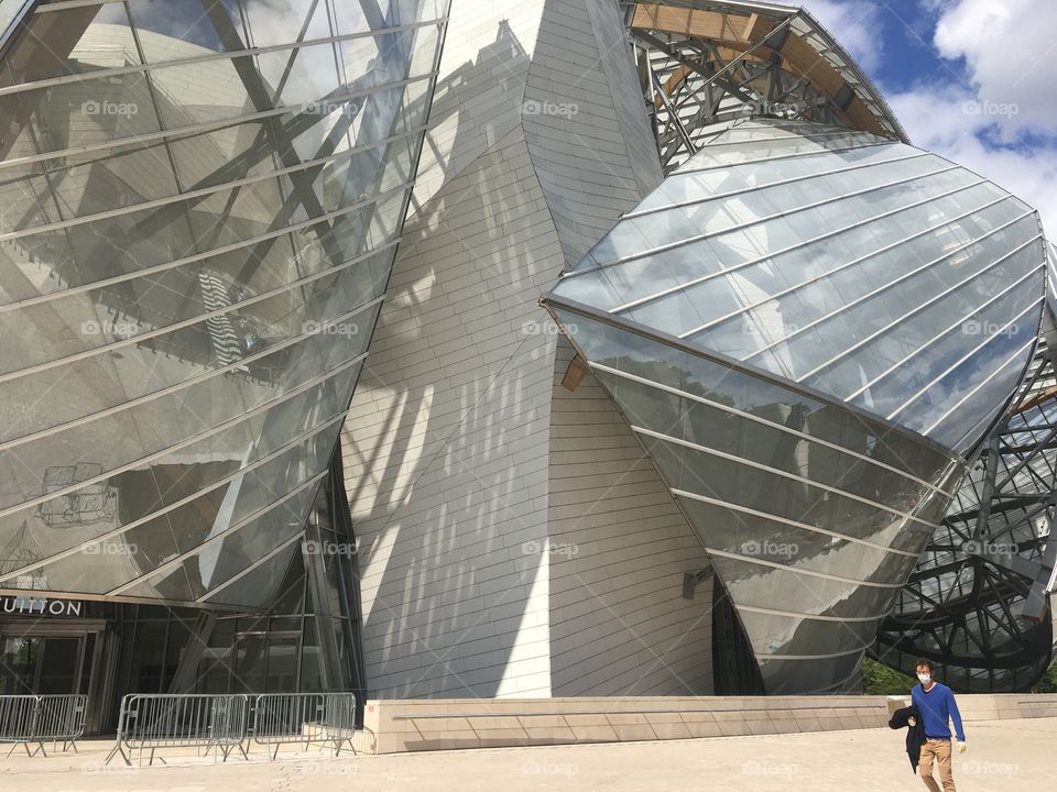 Detail of FLV museum