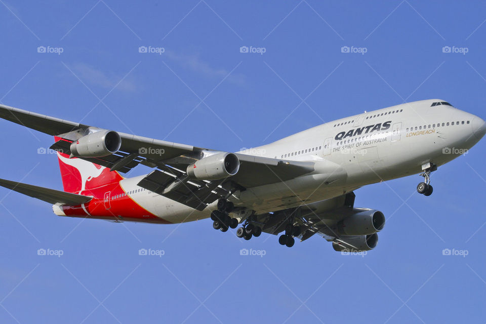 QANTAS  AIRWAYS B747-400ER QF MEL MELBOURNE AUSTRALIA