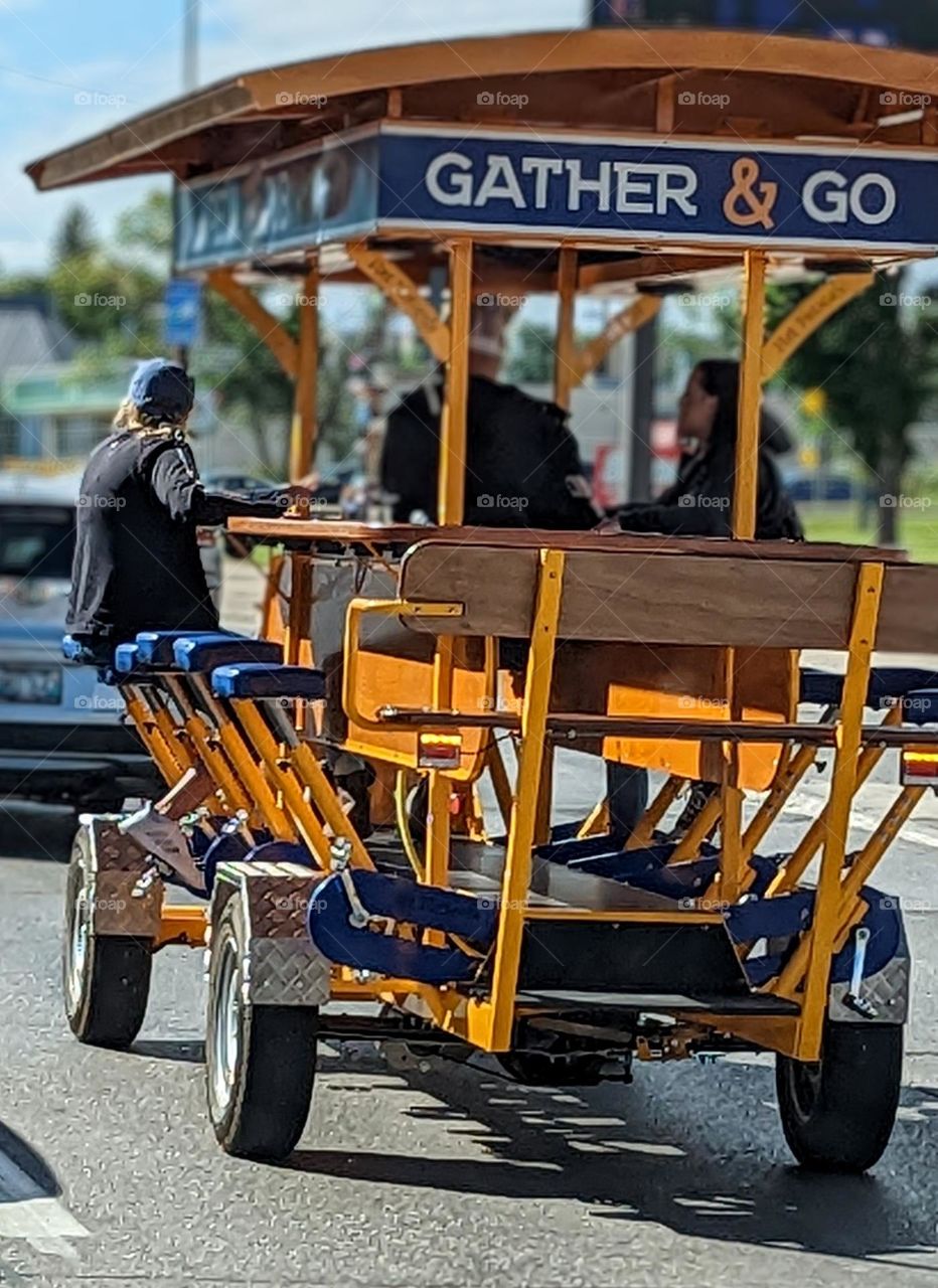 multi-person bike