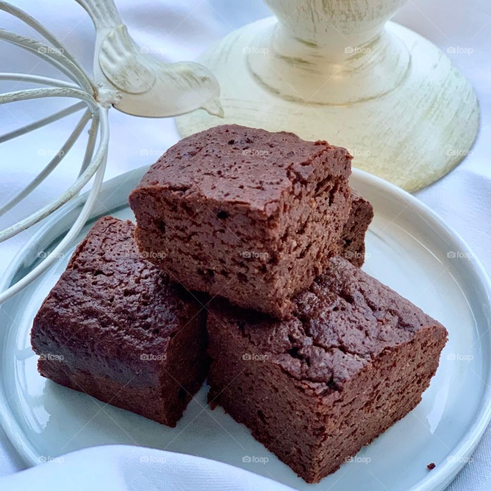 Keto brownies low in sugar and carbs perfect for afternoon or tea time snack indulgence