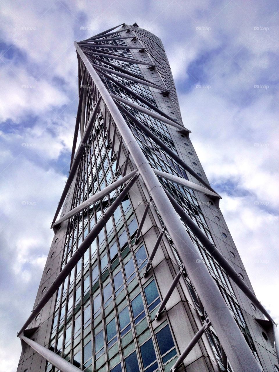 Turning Torso in the sky