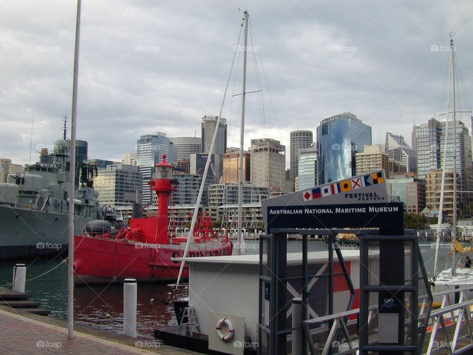 SYDNEY, AUSTRALIA THE SYDNEY HARBOUR MARITIME MUSEUM