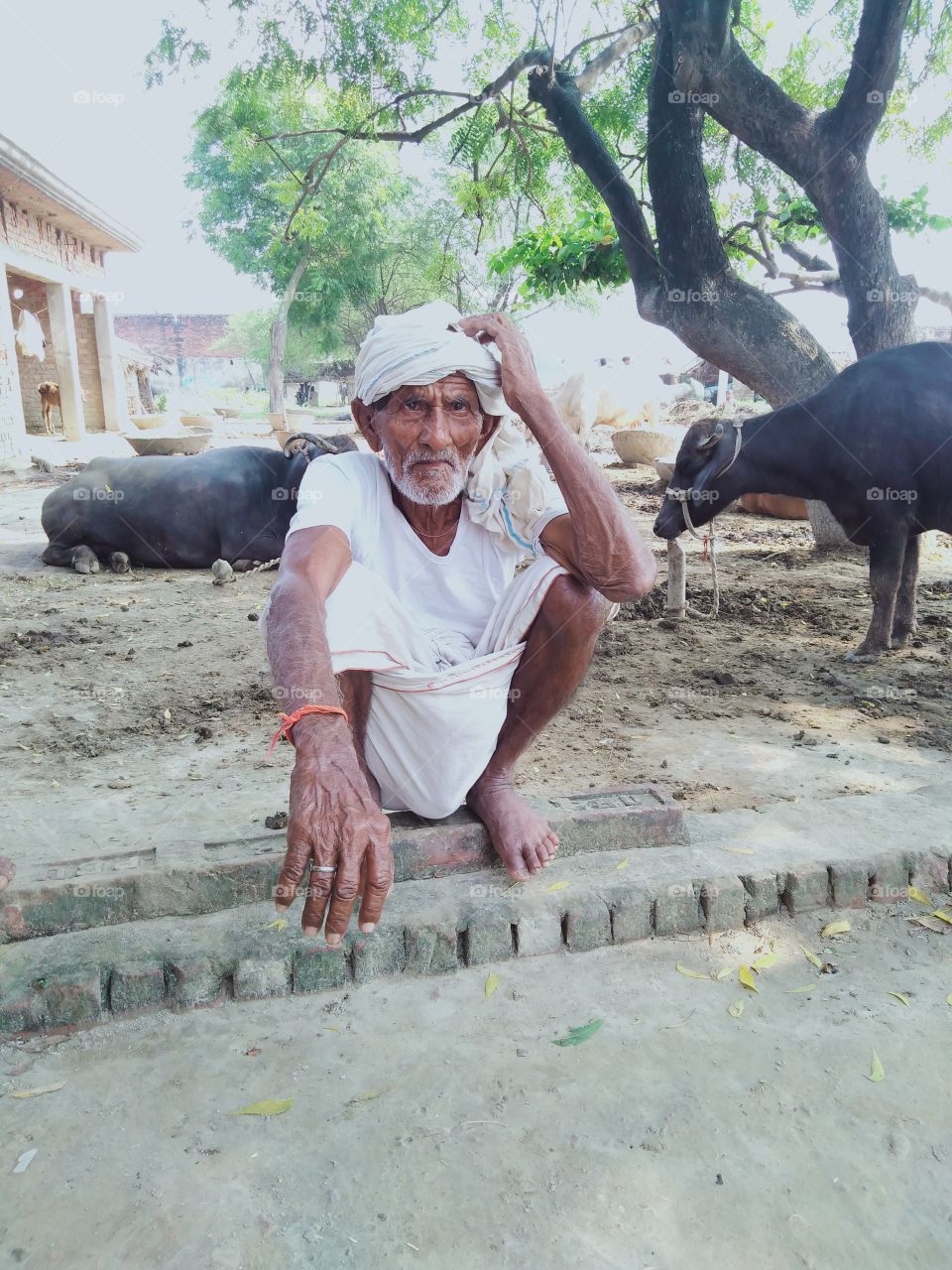 Indian farmer