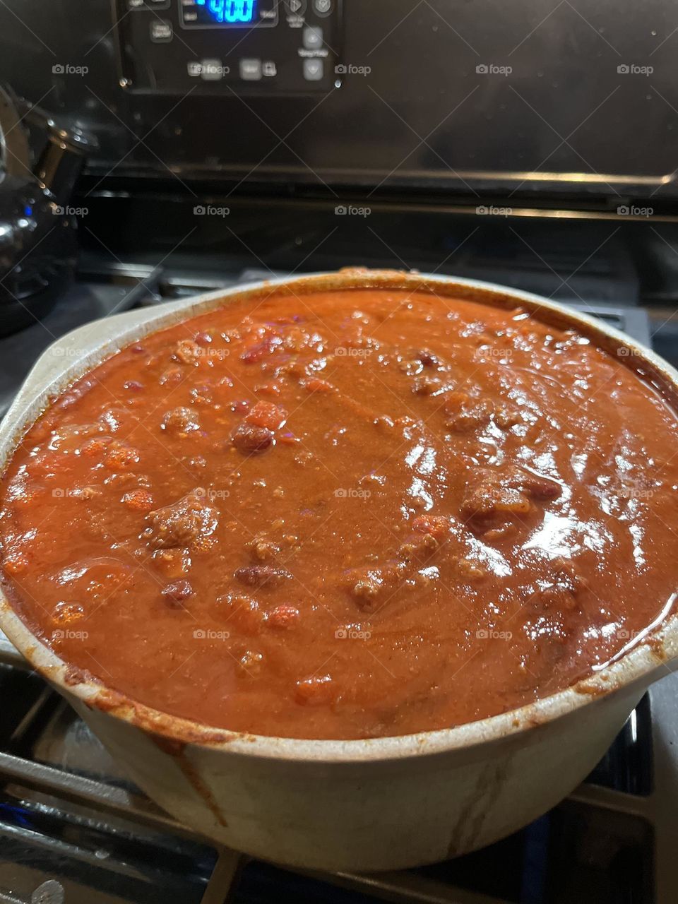 Homemade chili 