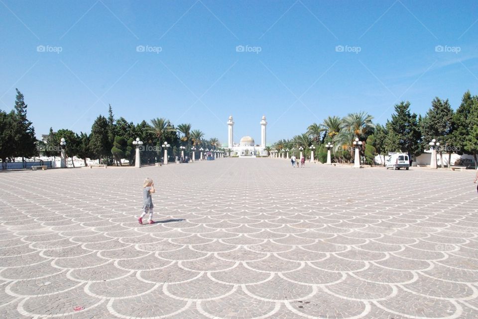 Mausoleum i Tunisien
