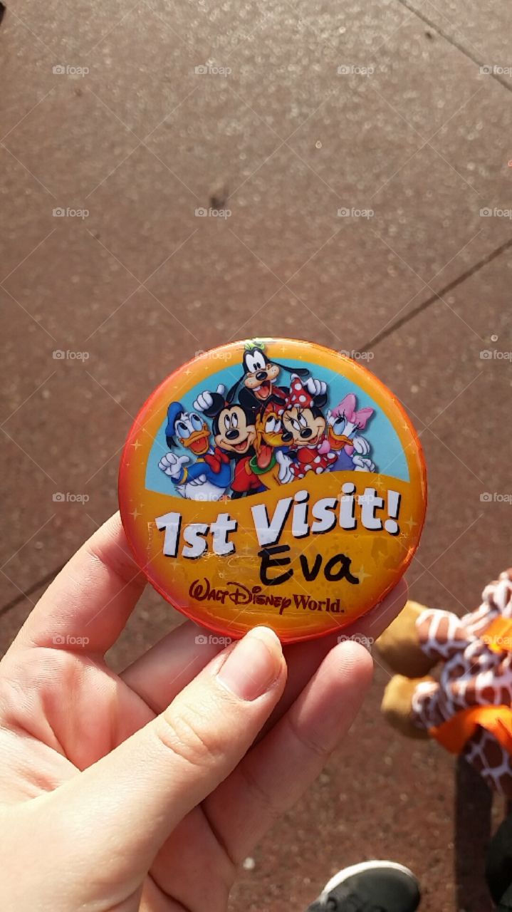 First time in Disney World!