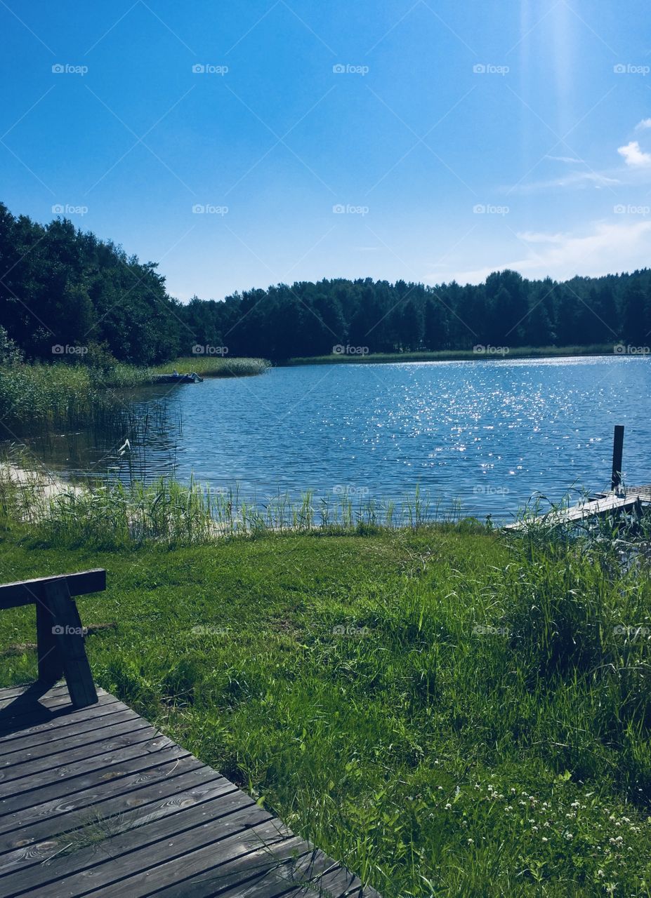 A warm summer day in Finland 
