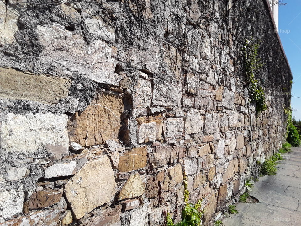 Old wall, old stones