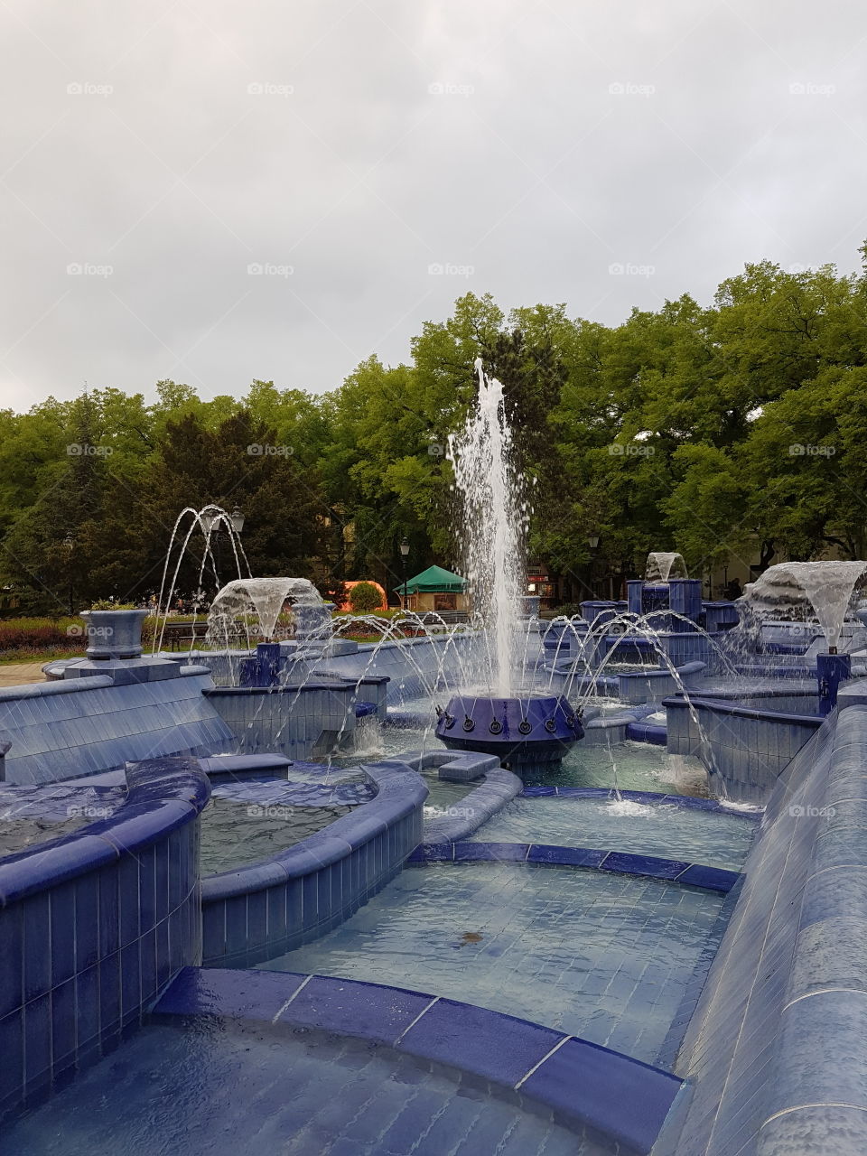 fountain splash