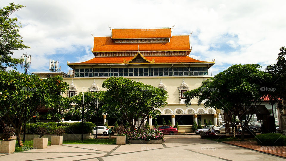 Monks building
