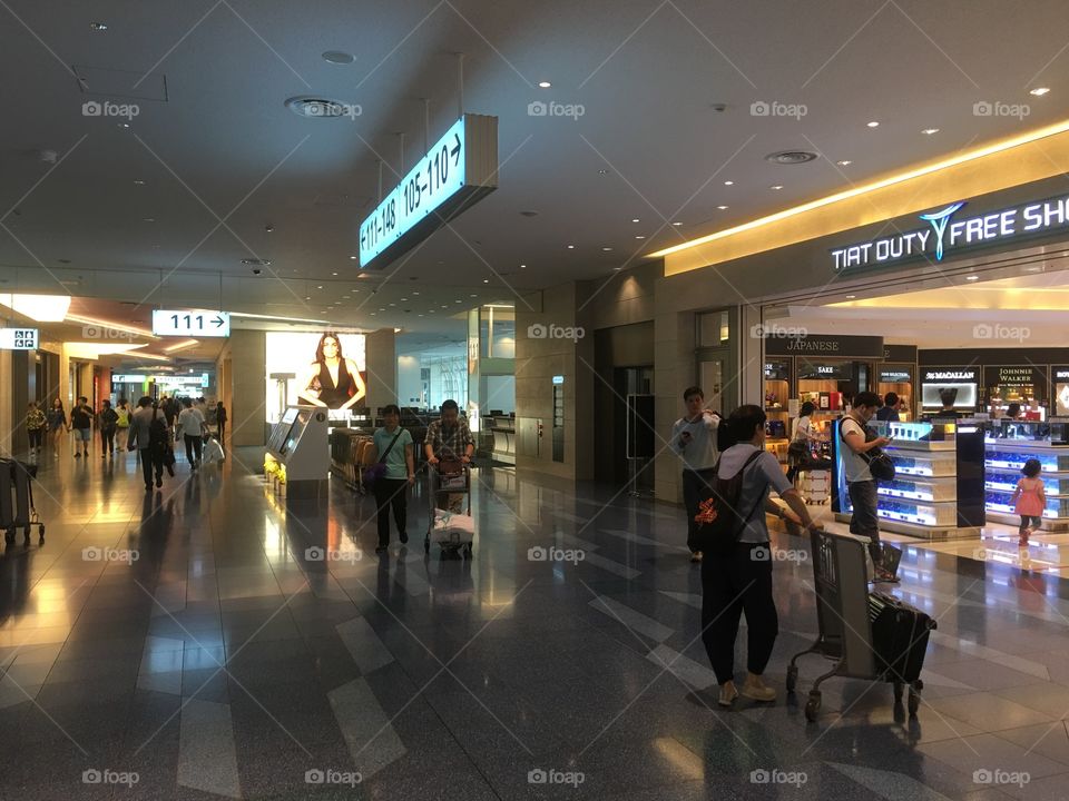 Shopping, Airport, Commerce, Stock, Business