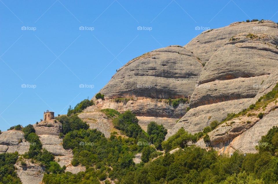 Montserrat rocks