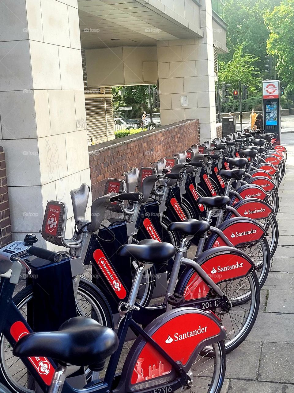 Multiple Bikes in London