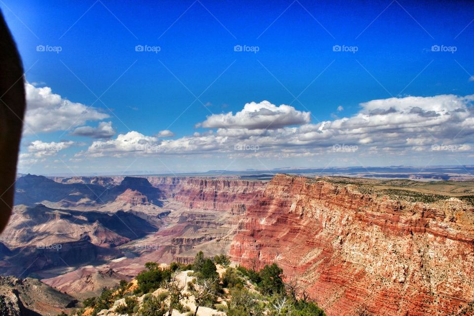 Scenic view of grand canyon