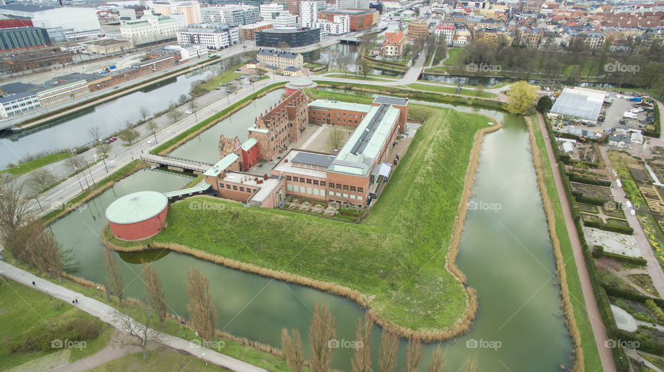 Malmöhus castle in Malmö Sweden. A famous museum.