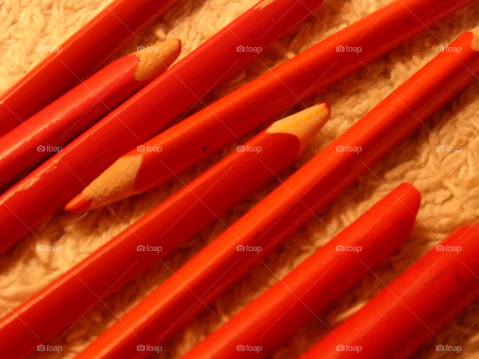 red crayons