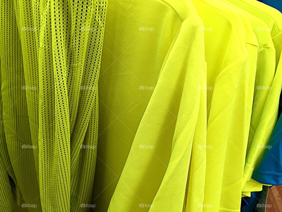 Neon shirts
