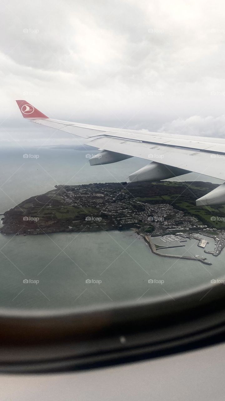 Turkish’ A330 approaching Dublin 