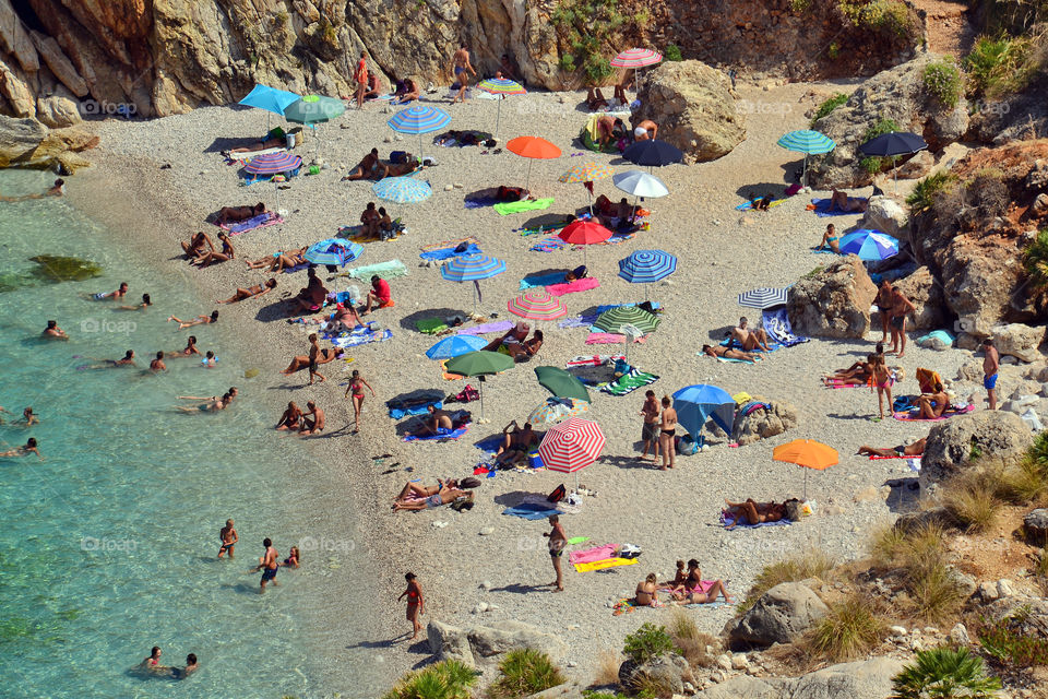 sicily beach, italy