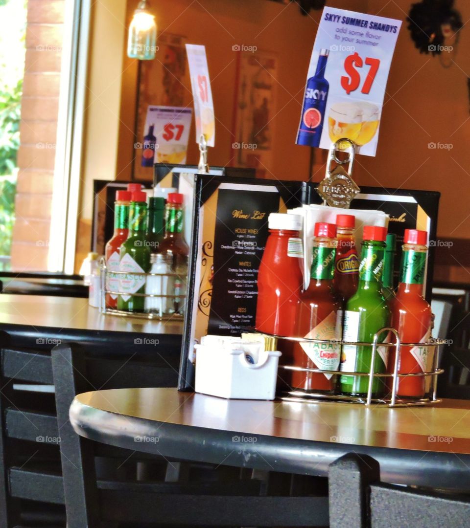 Café imaging in a Chandler, AZ restaurant
