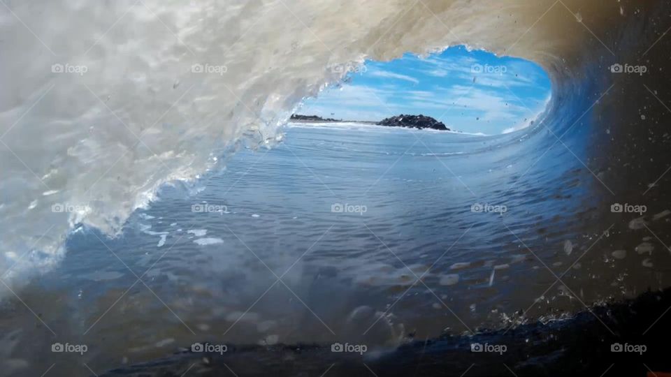 Inside the wave