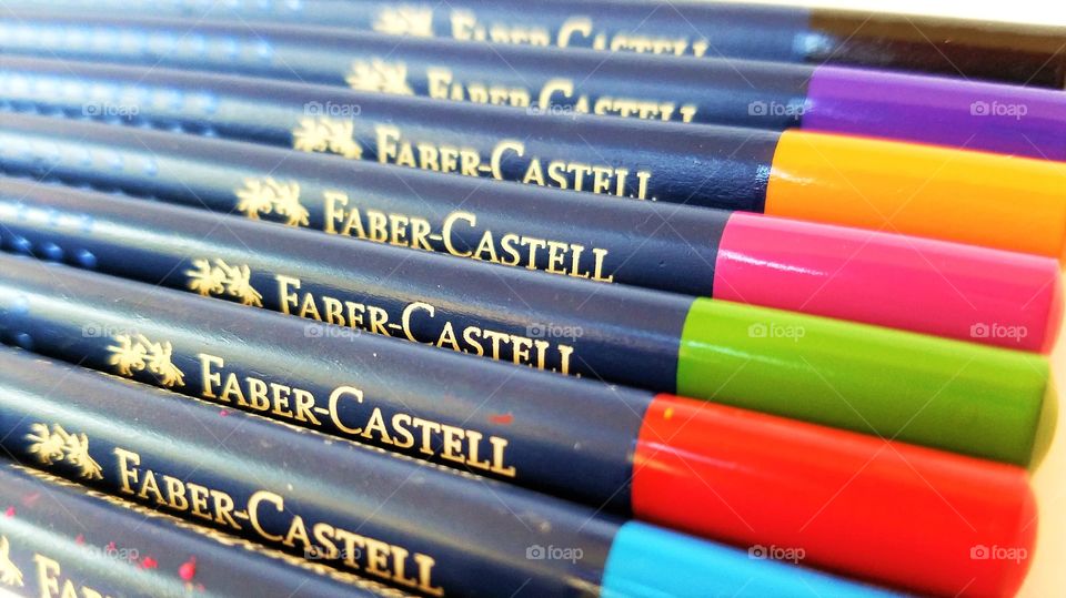 Faber Castel colroful pencils