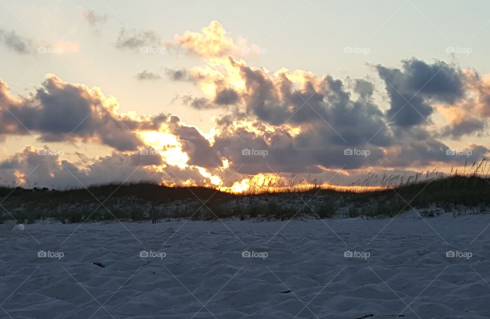 Fire Sunset