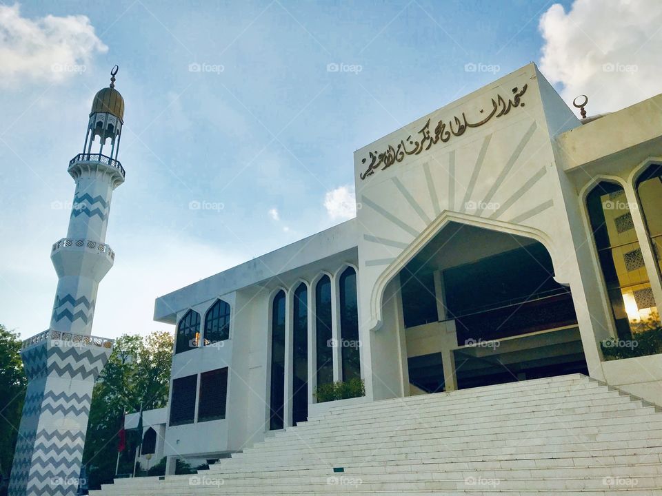 A mosque in Male