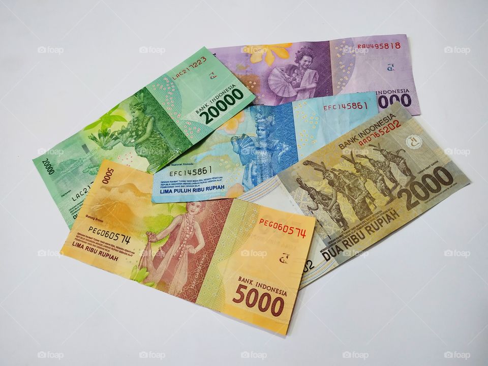 indonesia money, rupiah