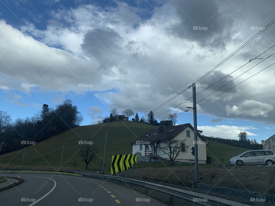 Village in Swiss 