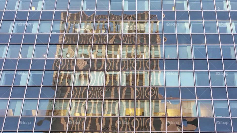 Glass Items, Office, Window, Modern, Building