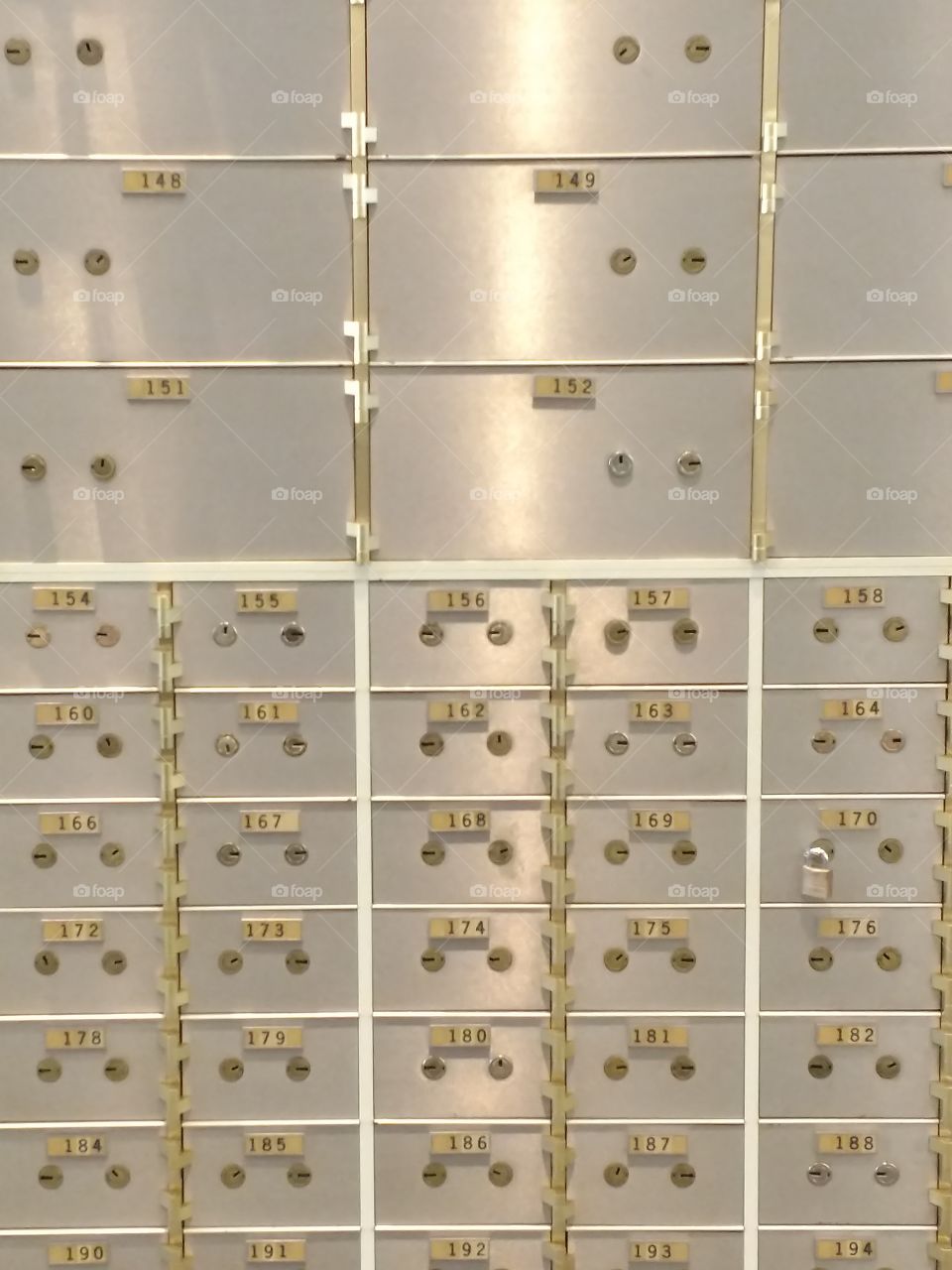 bank boxes