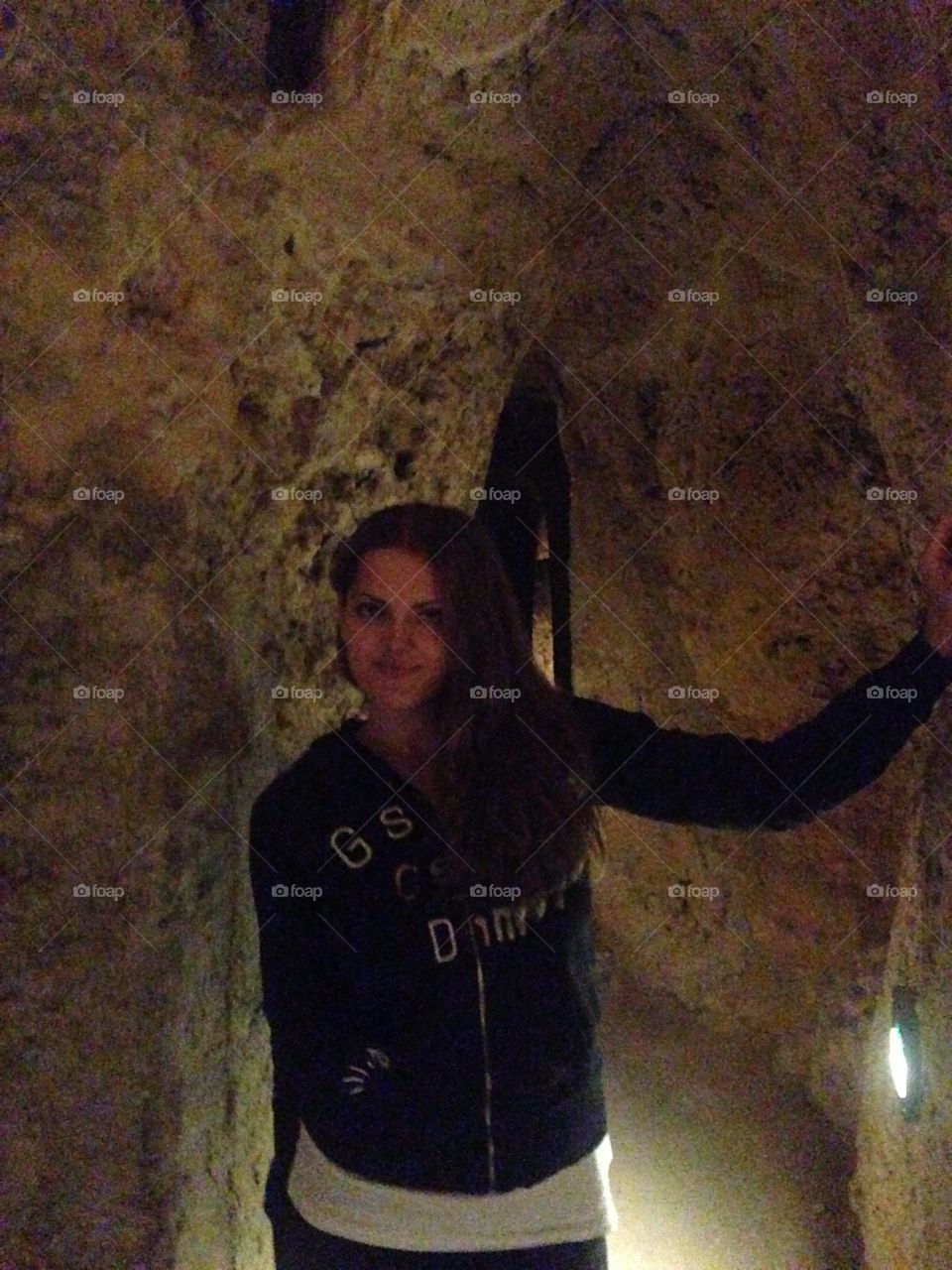 Portrait of young woman