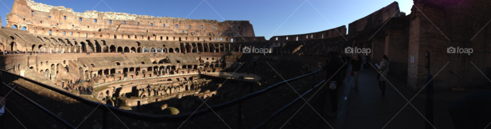rome history view ruins by yasinali