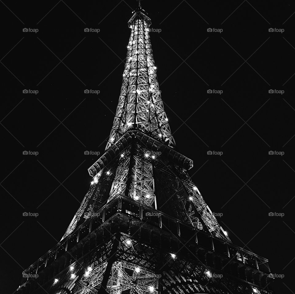 Eiffel Tower At Night 