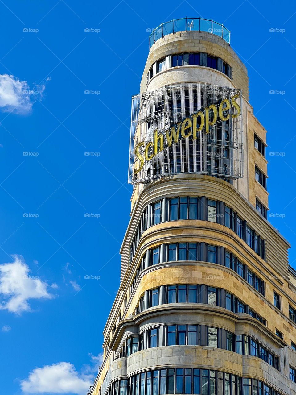 Schweppes Building in Madrid