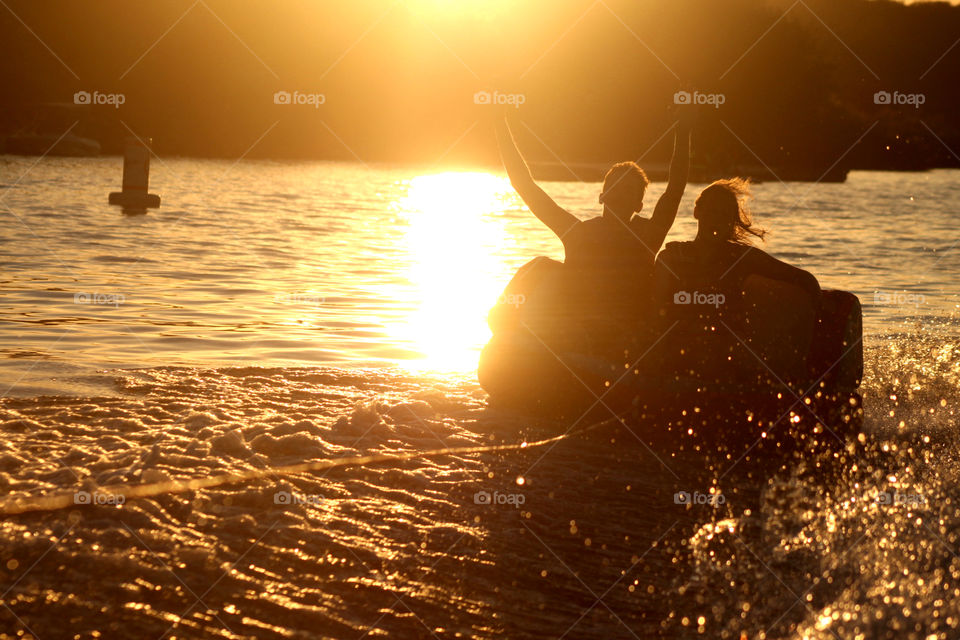 Summer on the lake