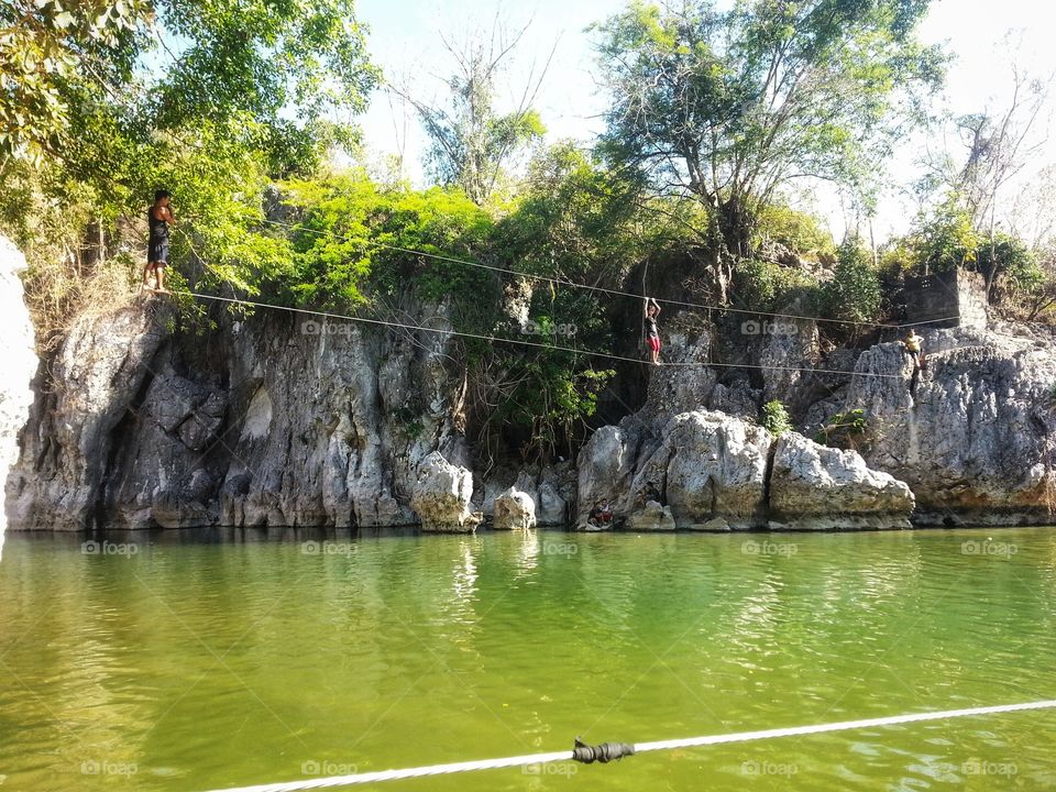 Monkey Bridge, Mt. Manalmon, Philippines