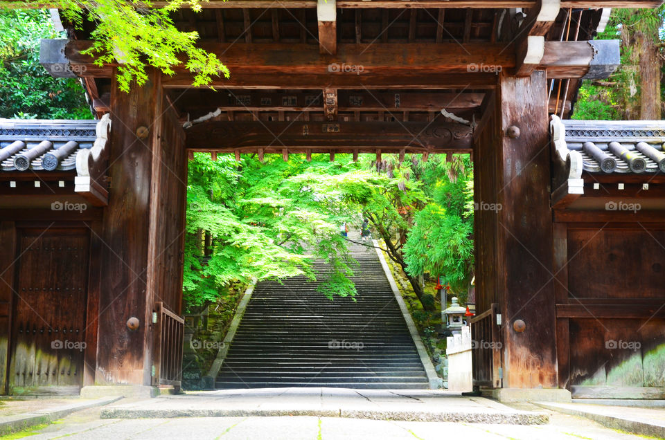 japanese temple gate