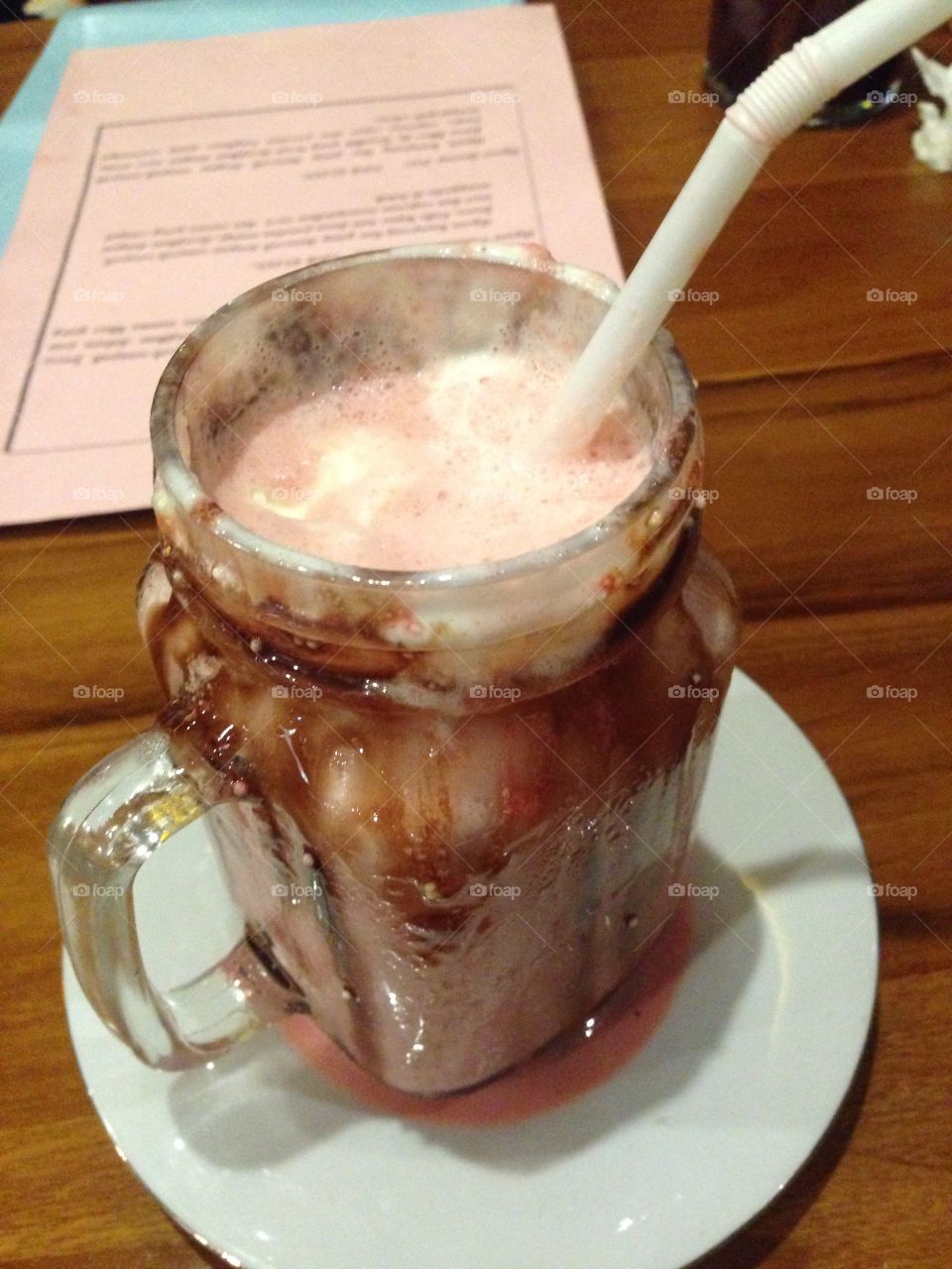 Ice milkshake