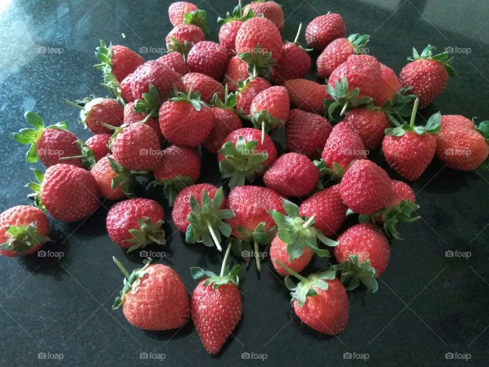 fresh strawberry from the market
