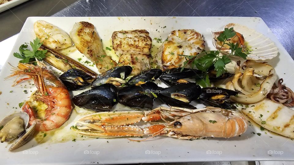 Parrillada de Pescado