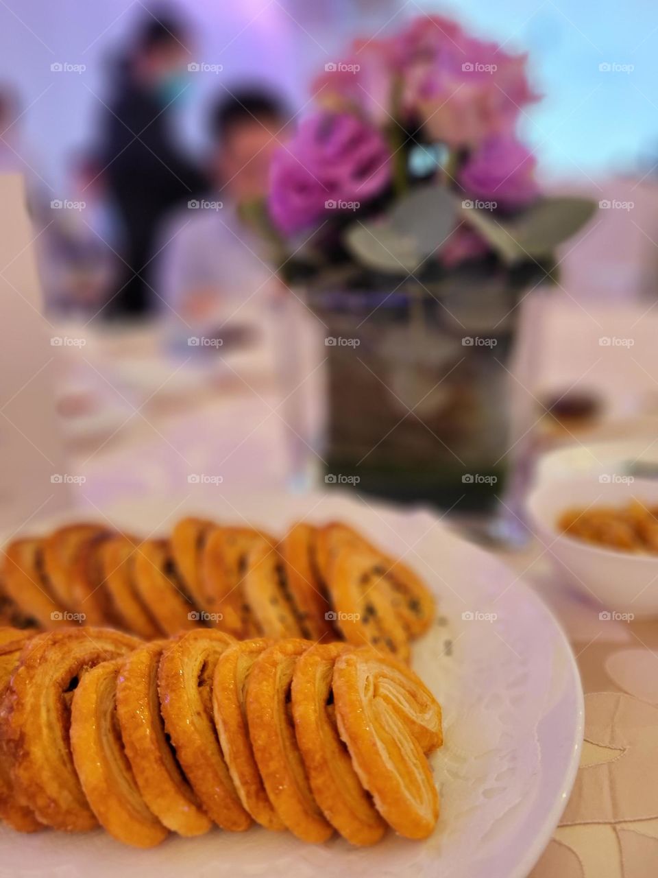 Palmier at a wedding